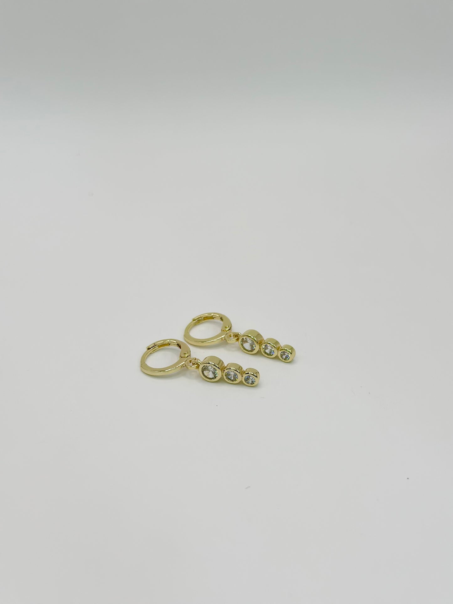 Aretes Redondos Dorados