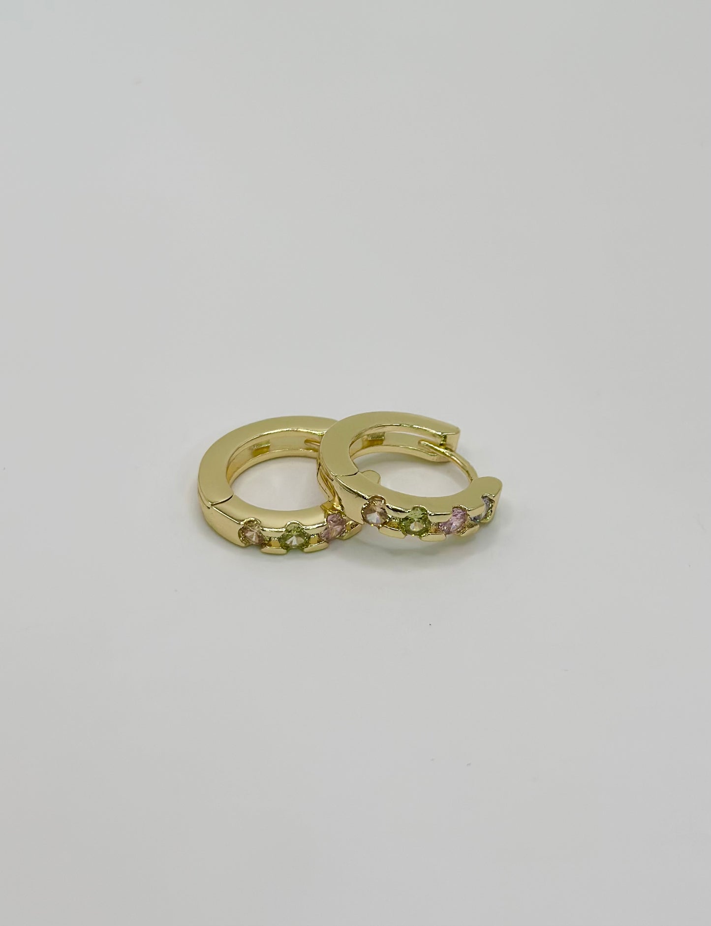 Aretes Aro Dorado