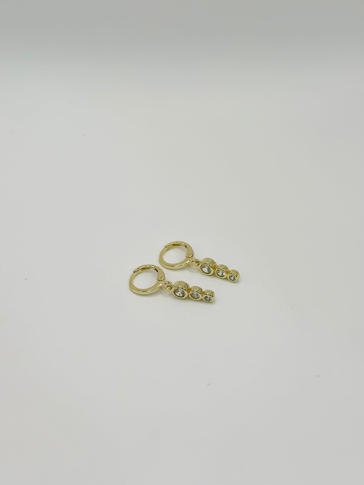 Aretes Redondos Dorados