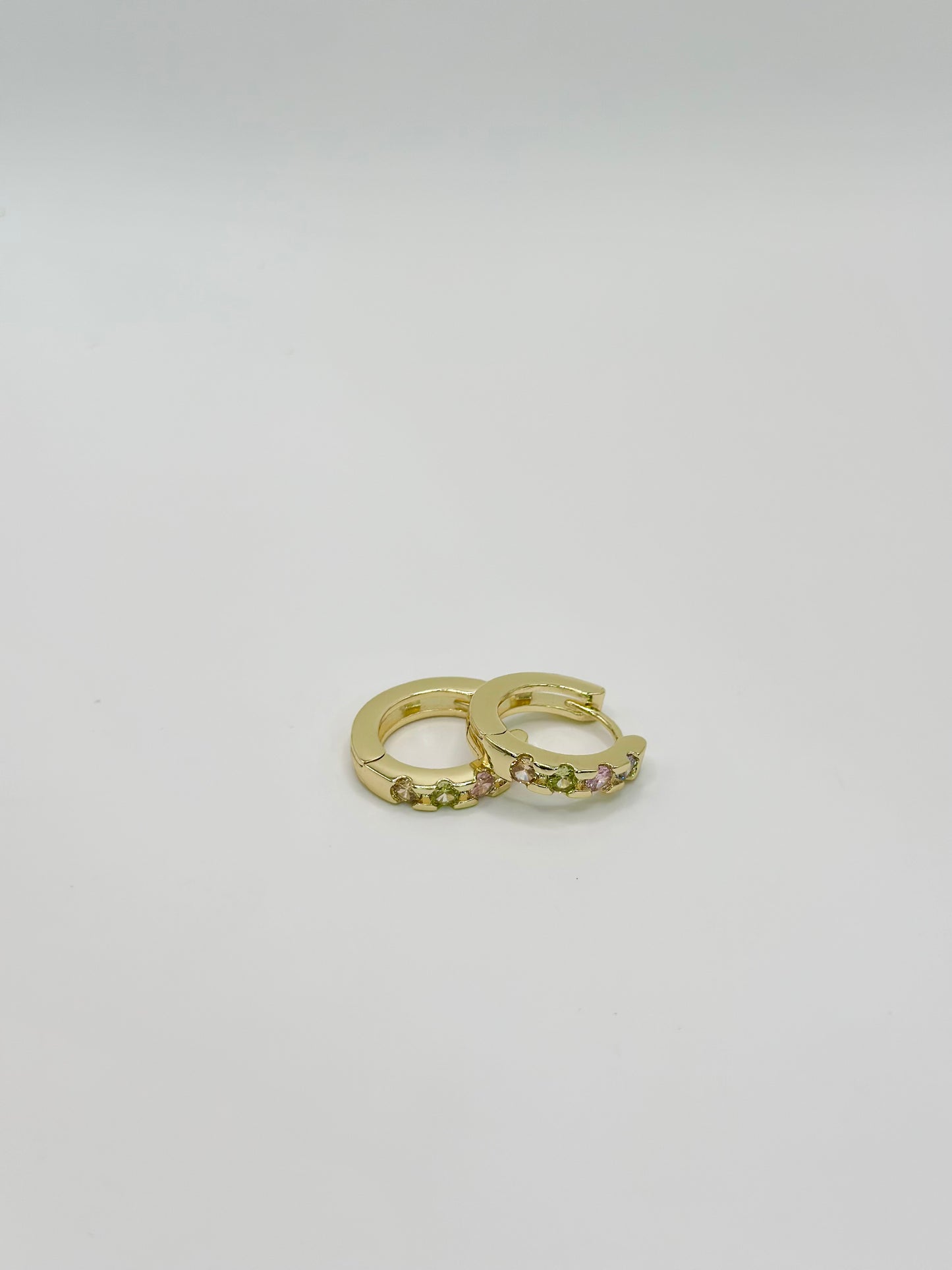 Aretes Aro Dorado