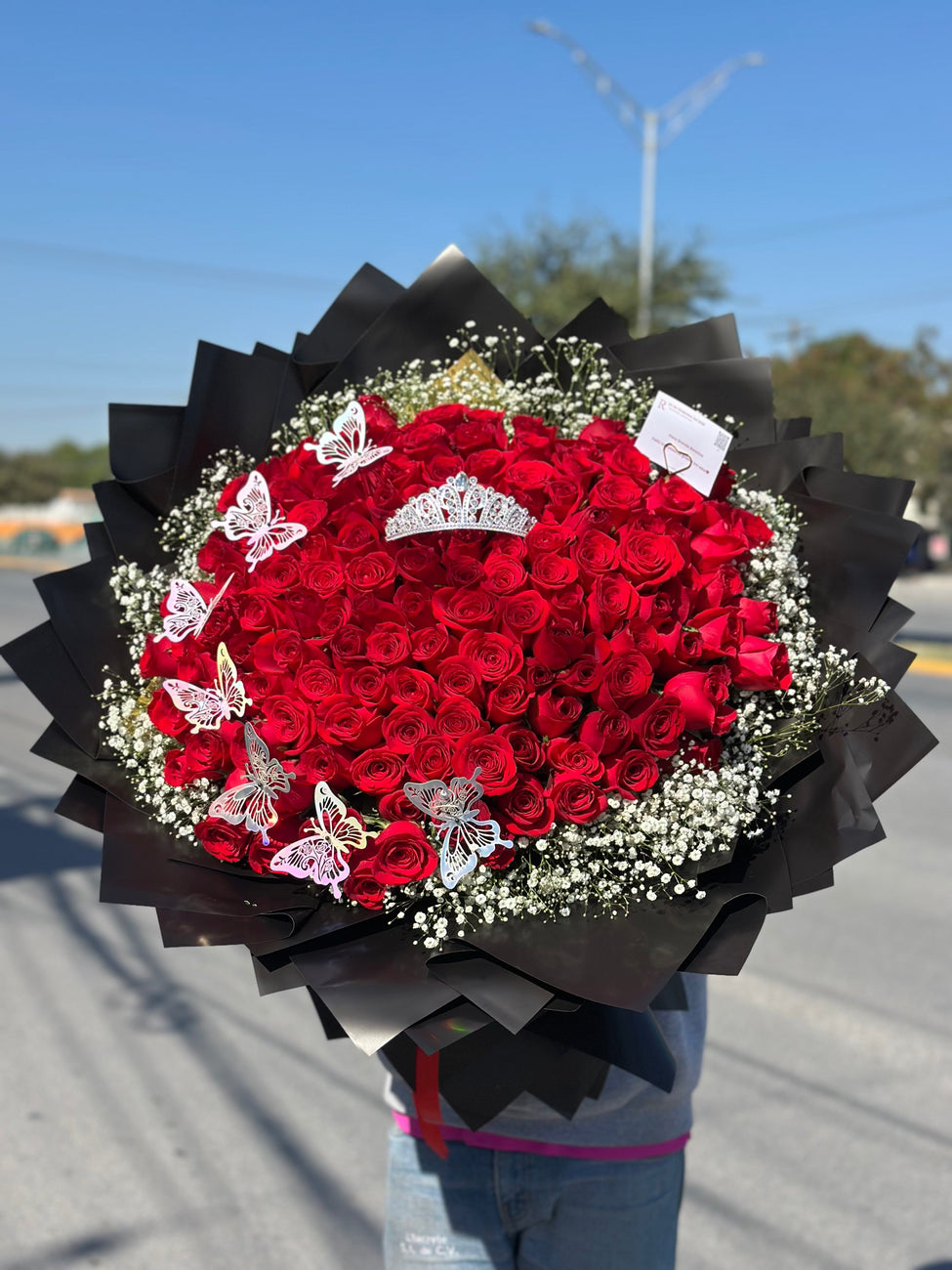 Buchon de 150 Rosas