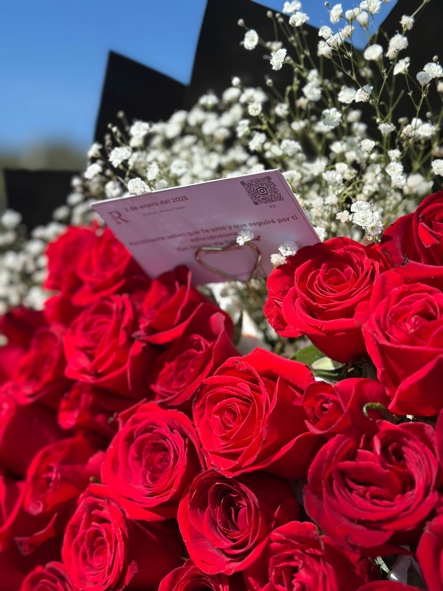 bouquet de corazón