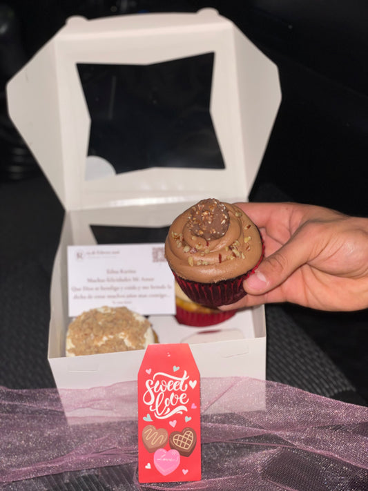 Muffins deliciosos de Sweet Pink