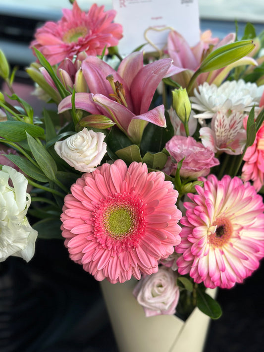 Marruecos, colorido arreglo floral