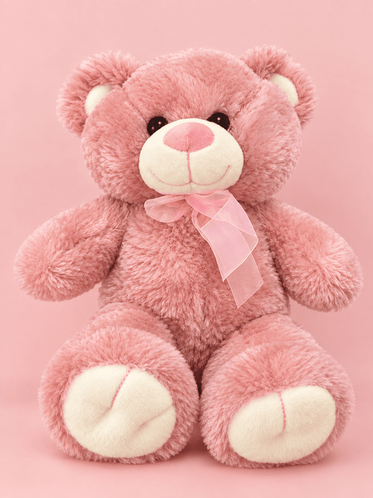 Mielito, osito de peluche rosa