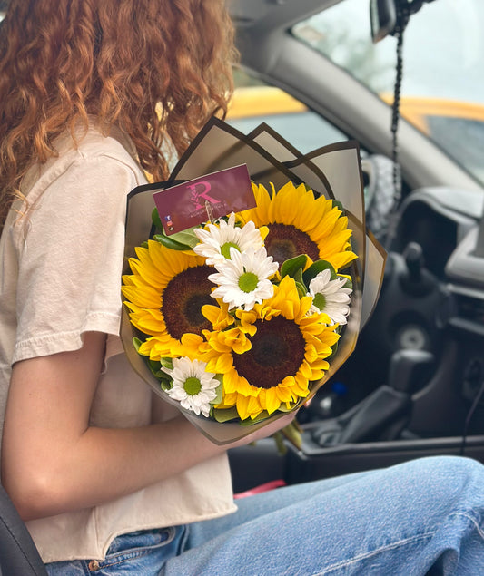 Ramo 3 Girasoles