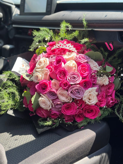 Bridget, bouquet 50 rosas