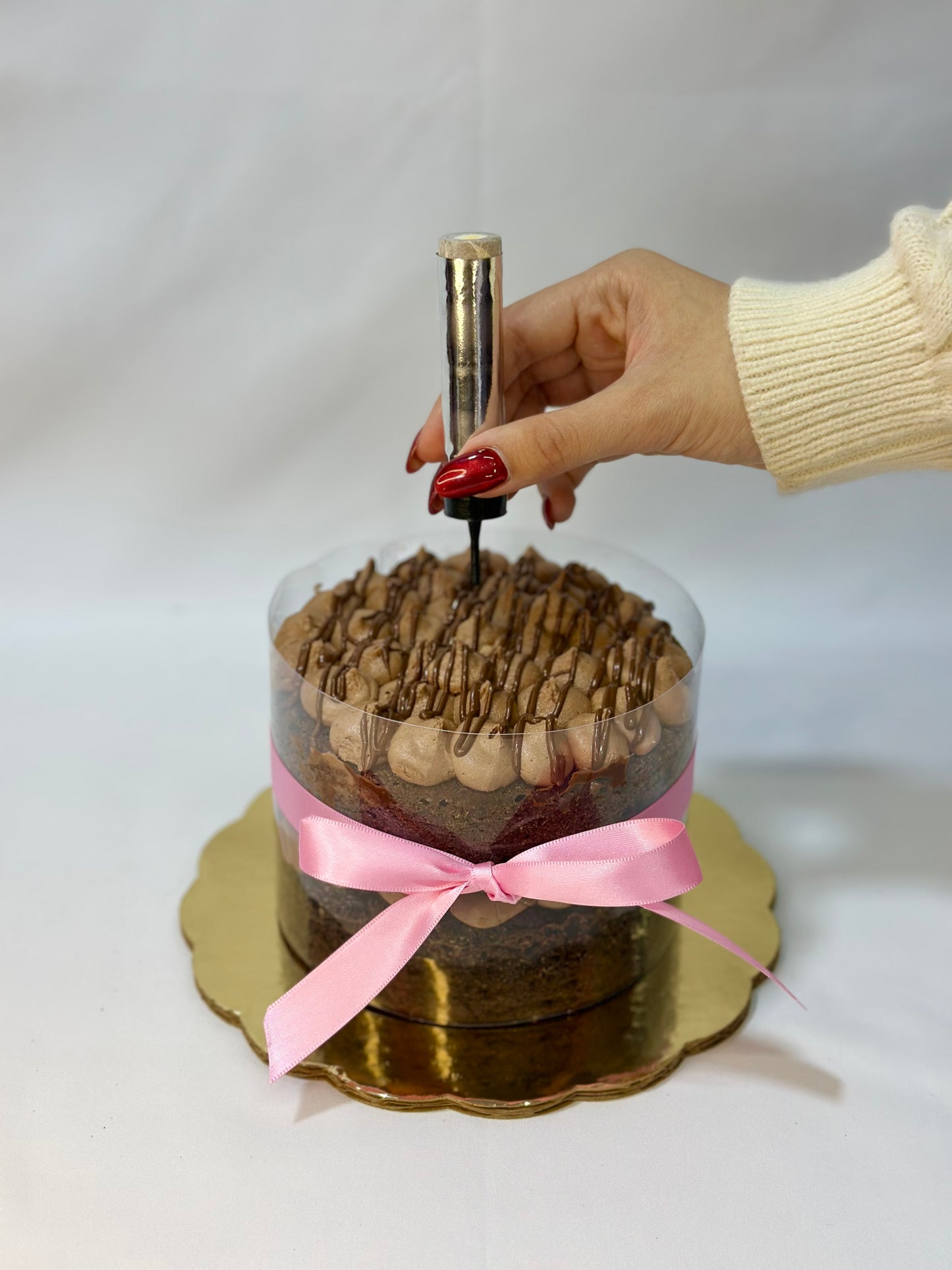 Pastel de Chocolate Sweet Pink