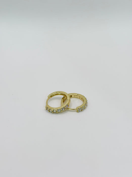 Aretes Aro Dorado Classic