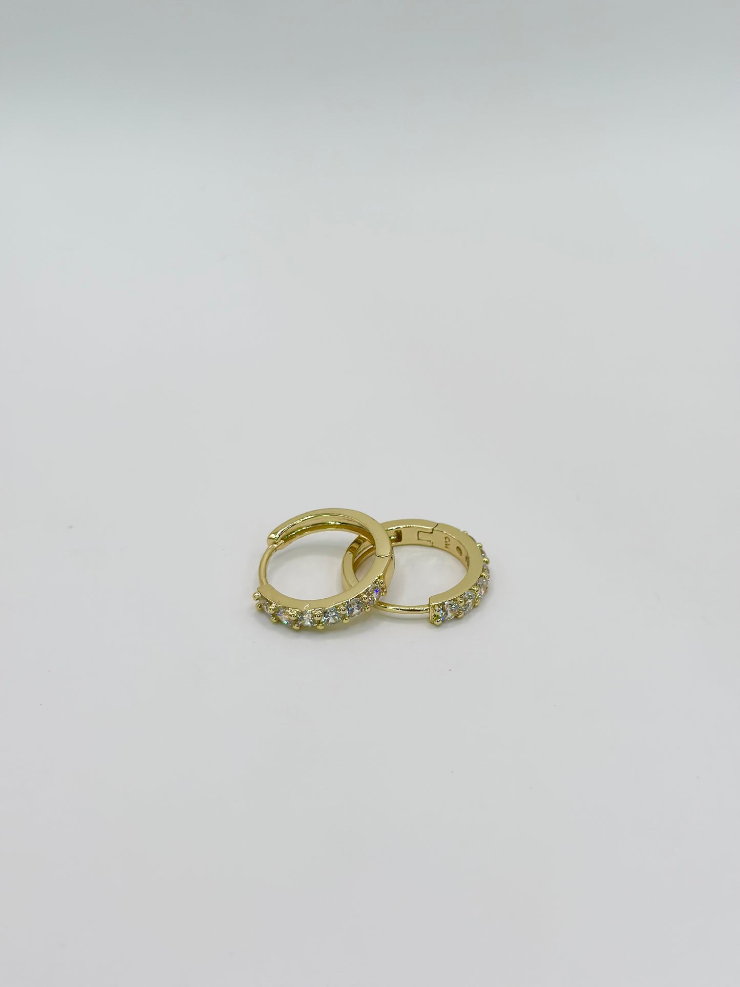 Aretes Aro Dorado Classic