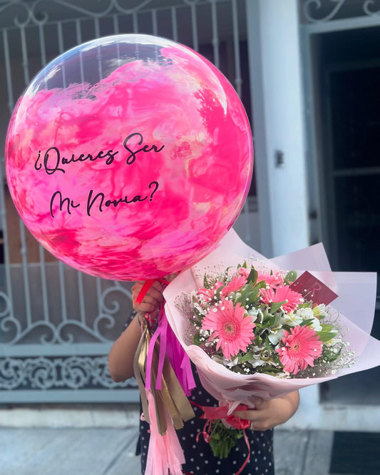 Paquete declaración gerberas