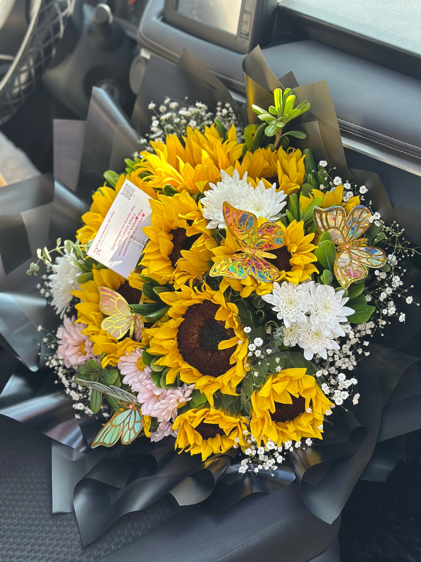 Paquete Cumpleaños Girasoles