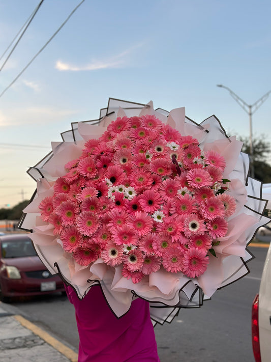 Buchon de 100 Gerberas