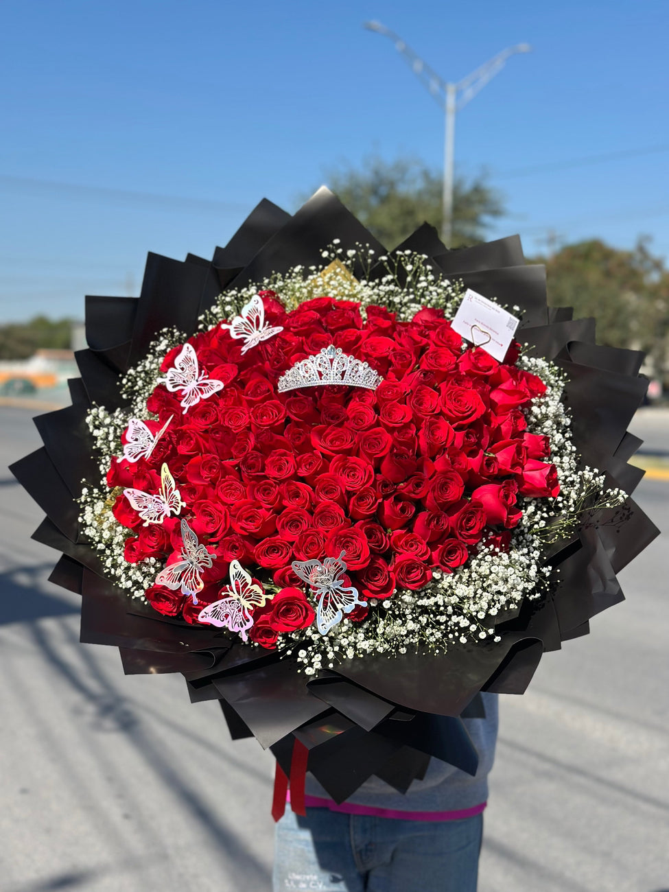 Buchon de 150 Rosas