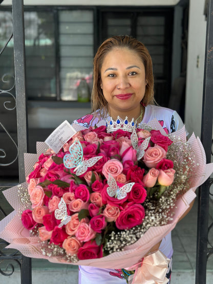 Jessica, buchon de rosas