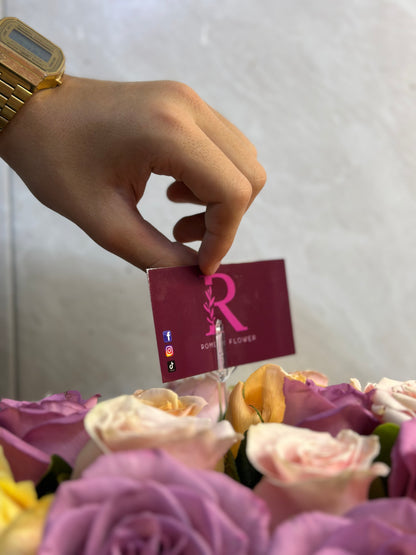 24 Rosas en Jarrón