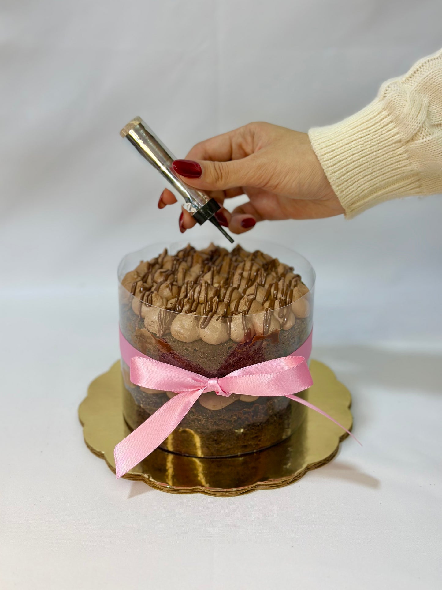 Pastel de Chocolate Sweet Pink