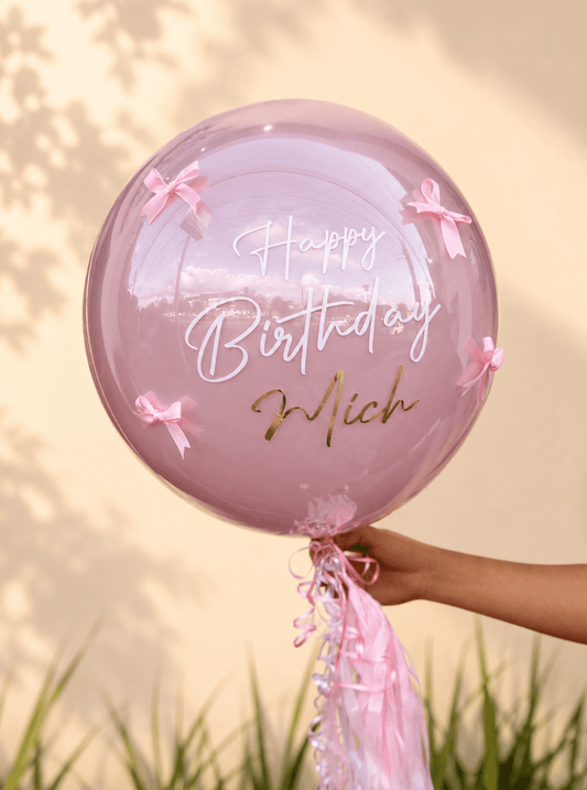 Globo burbuja Personalizable