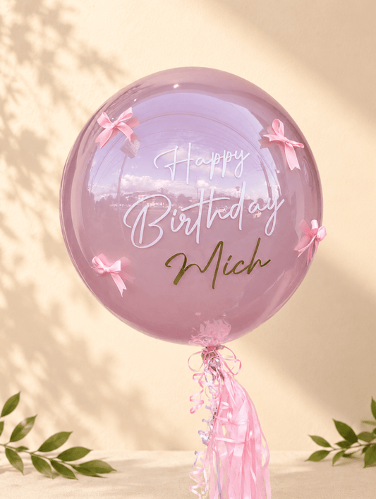 Globo burbuja Personalizable