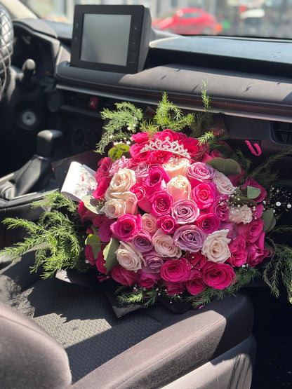 Bridget, bouquet 50 rosas