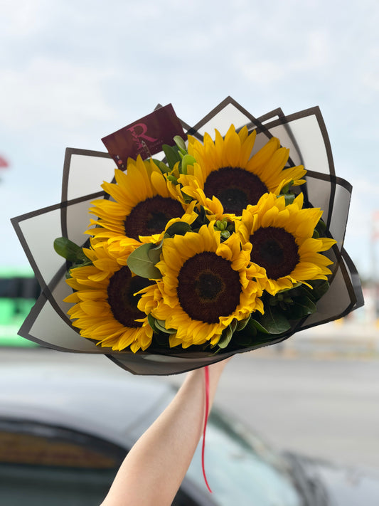 Ramo Brillante de Girasoles