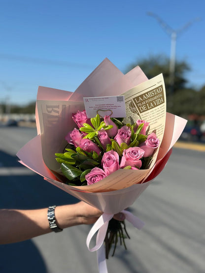 Bouquet lila