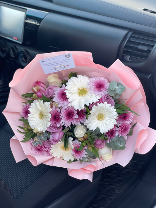 Irene, flores de color