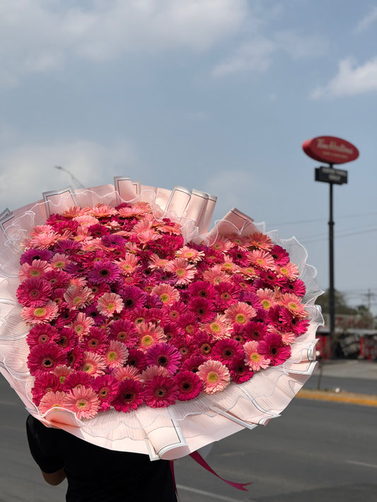 Fernanda, Corazón de 150 Gerberas