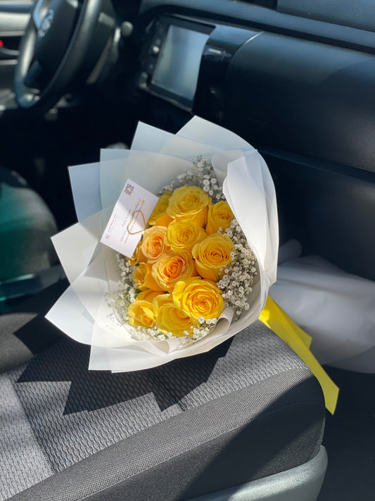 Camila, Bouquet Rosas Amarillas