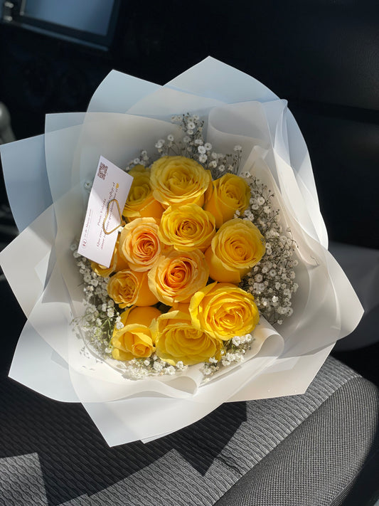 Camila, Bouquet Rosas Amarillas