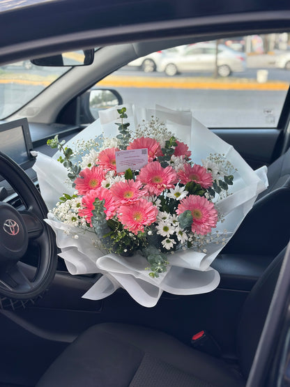 Rosita, Bouquet Gerberas