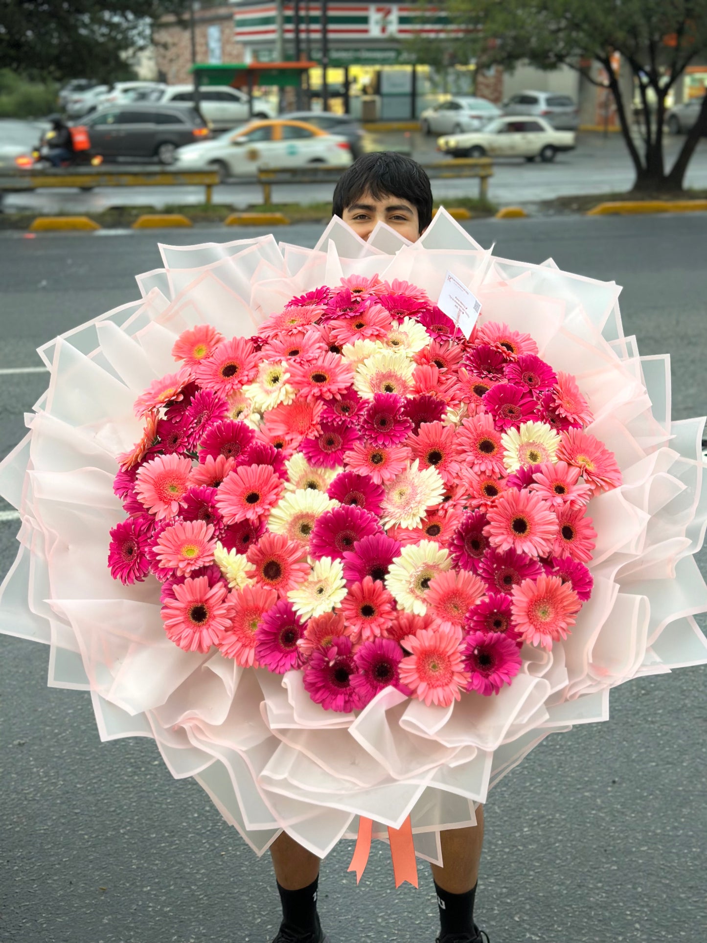 Buchon de 100 Gerberas