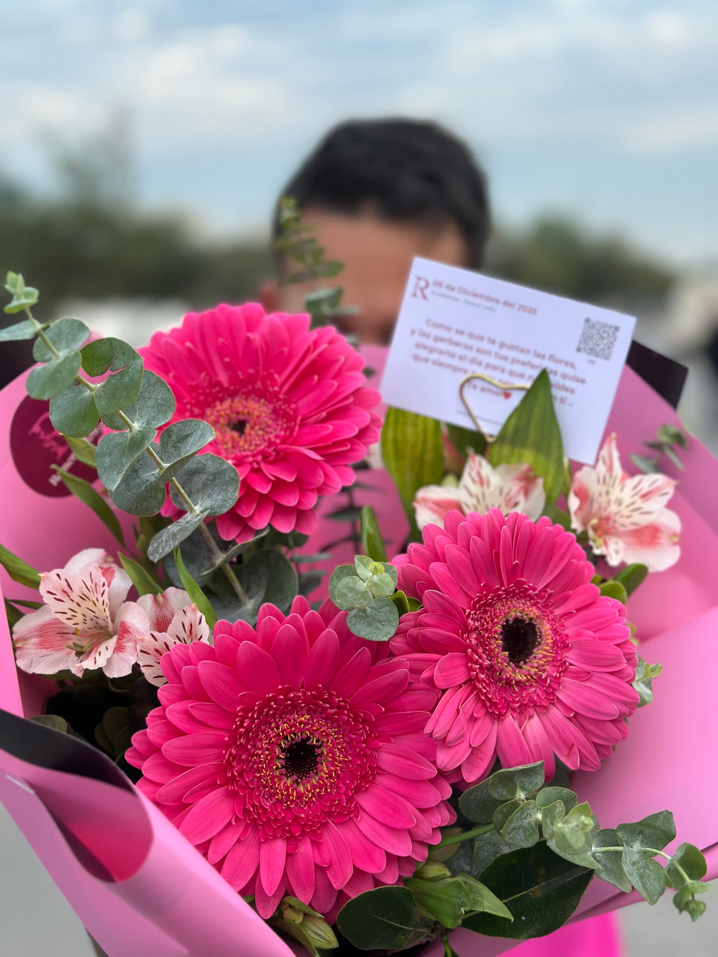 Mia, hermosas gerberas