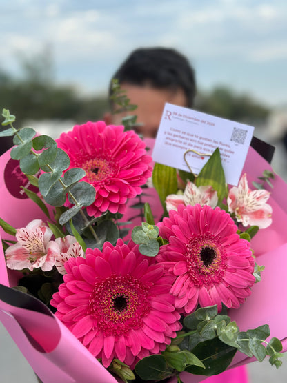 Mia, hermosas gerberas