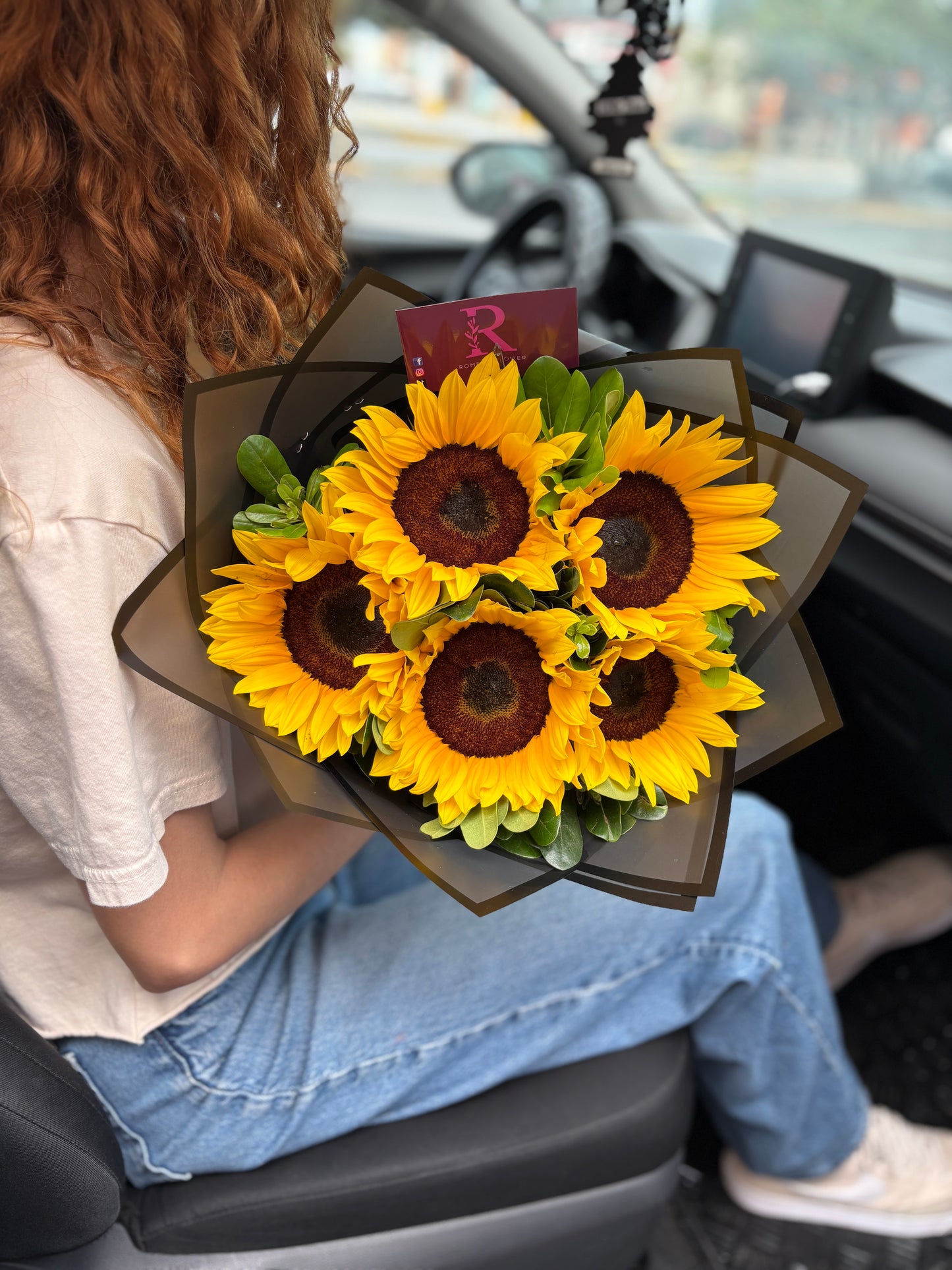 Ramo Brillante de Girasoles
