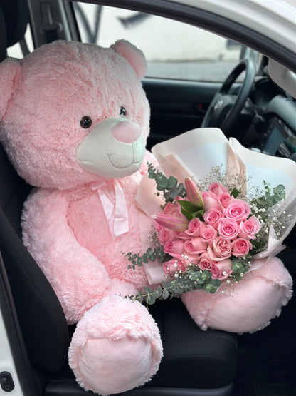 Pink Rose Love