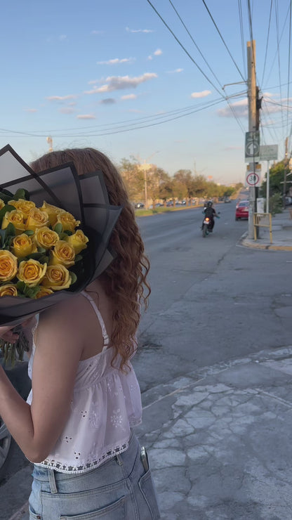 24 Rosas Amarillas